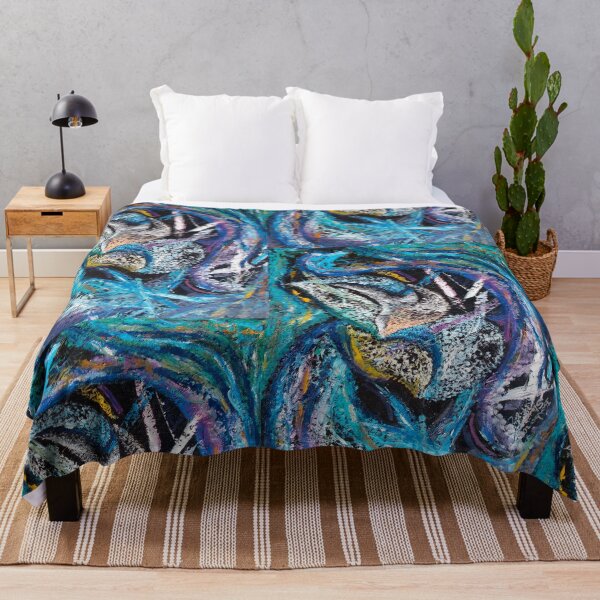 Item preview, Blue Lily Abstract Art designed and sold by BBS ART.