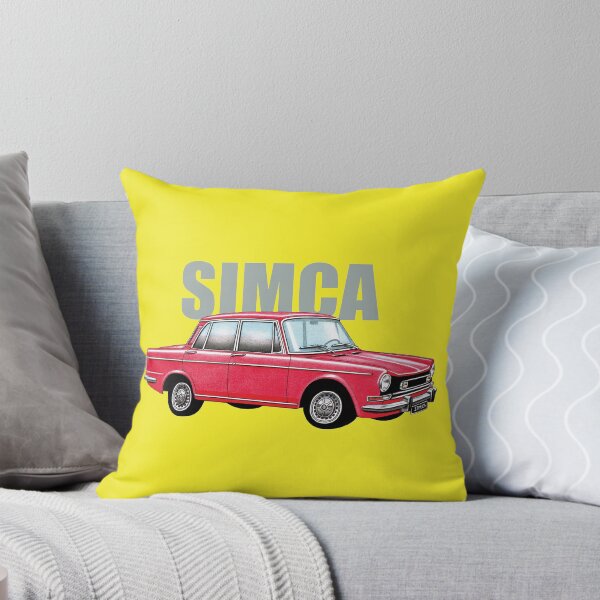 Item preview, Simca 1301 / 1501 Saloon illustration with text  designed and sold by Retroblast.