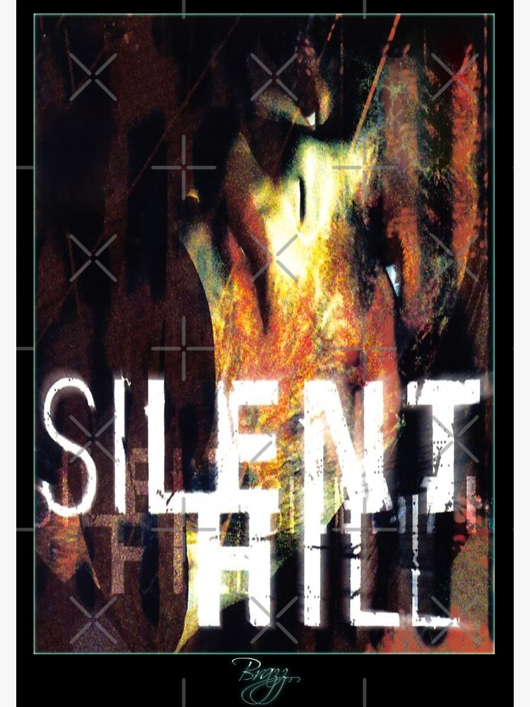 Silent Hill 1 - Ps1 Original Art Box Cover (NA Version) Art Board Print  for Sale by Brazz Official