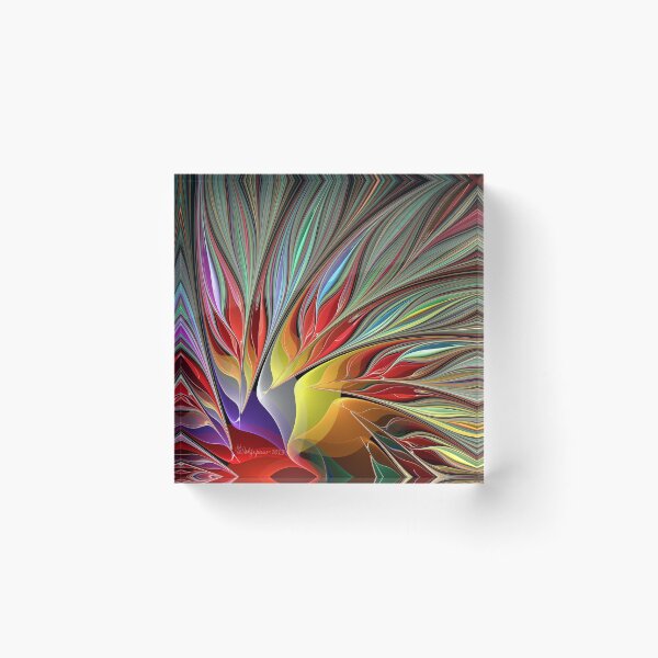 Item preview, Fractal Bird of Paradise Redux designed and sold by wolfepaw.