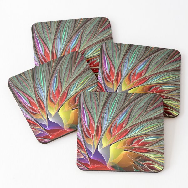 Item preview, Fractal Bird of Paradise Redux designed and sold by wolfepaw.