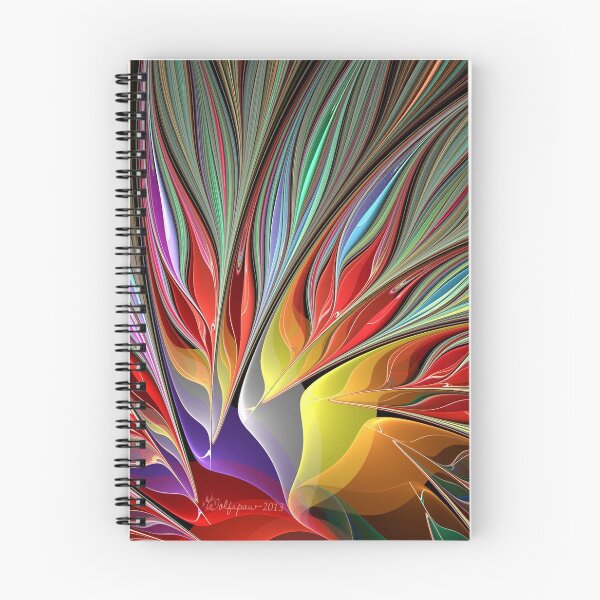 Item preview, Fractal Bird of Paradise Redux designed and sold by wolfepaw.