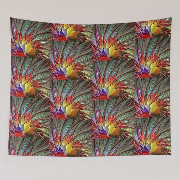Item preview, Fractal Bird of Paradise Redux designed and sold by wolfepaw.