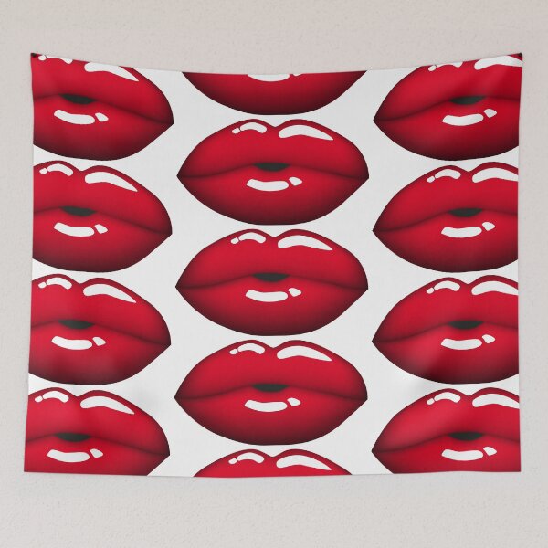 Item preview, Red Glossy Lips designed and sold by flamingskull.