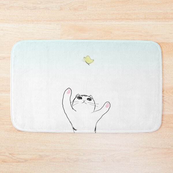 Item preview, cat chasing butterfly designed and sold by ultimawiz.