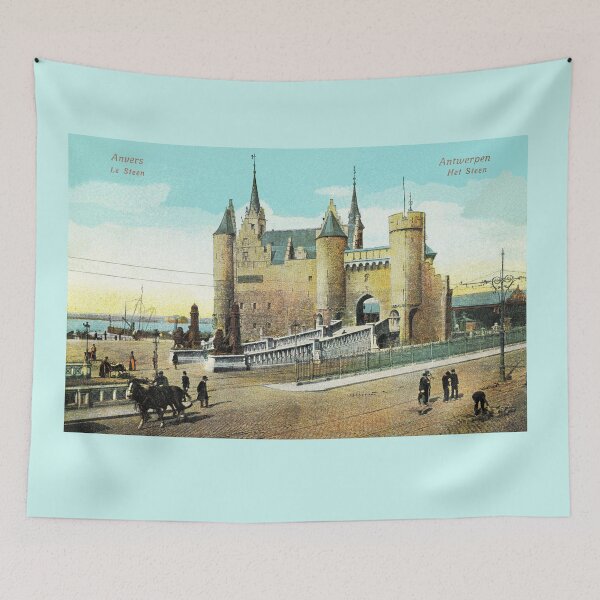Item preview,  1890 Antwerpen Antwerp Belgium Steen castle designed and sold by aapshop.