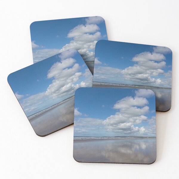 Item preview, Cloud reflections on a deserted beach designed and sold by twymanphoto.