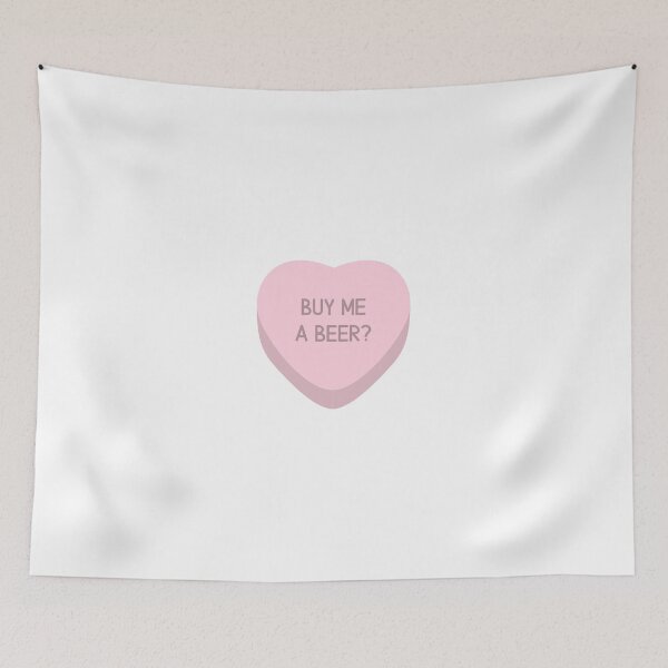 Item preview, Buy Me a Beer? Candy Heart designed and sold by katrock2020.