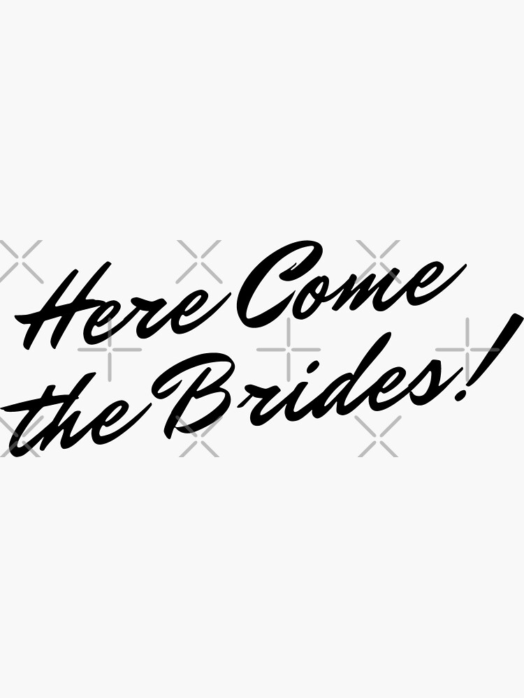 Bride Wedding Marriage Party Bachelor Party Sticker For Sale