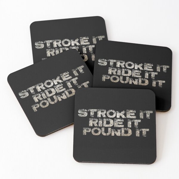 Item preview, Triathlon - Stroke It Ride It Pound It, Triathlon - Swim, Bike, Run, Funny Triathlete designed and sold by overstyle.