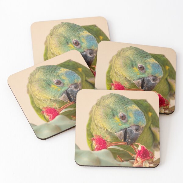 Item preview, Turquoise-Fronted Amazon I designed and sold by KarenWillshaw.