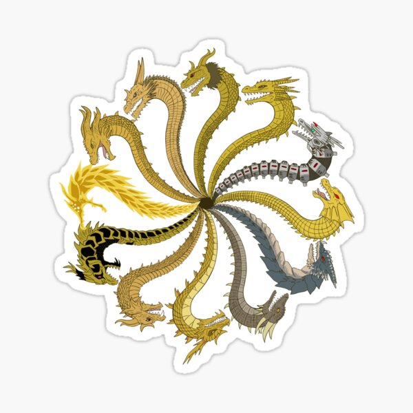 King's Circle Sticker