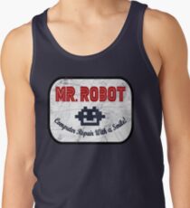 Mr Robot - Computer Repair With A Smile Tank Top