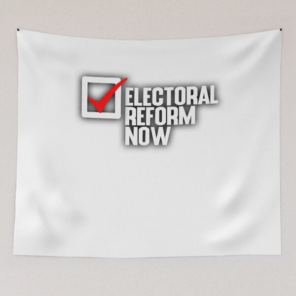Item preview, Electoral Reform Now designed and sold by RainbowPandas.