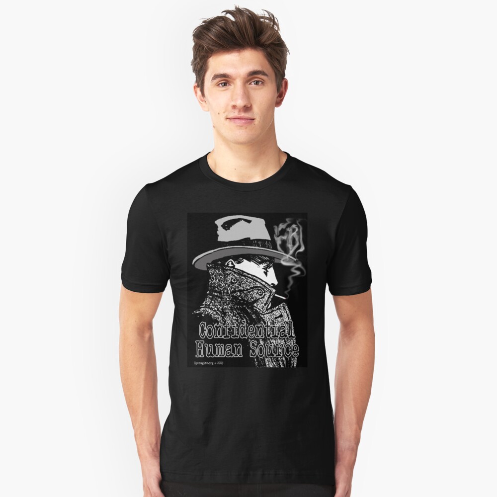 Confidential Human Source Slim Fit T-Shirt