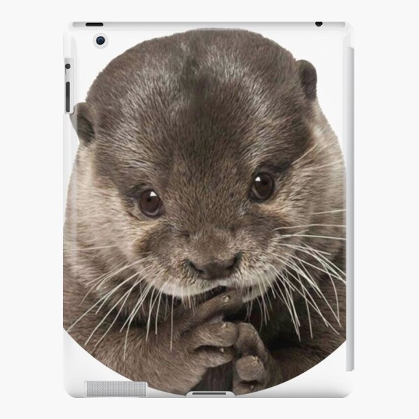 Cute baby otter iPad Snap Case
