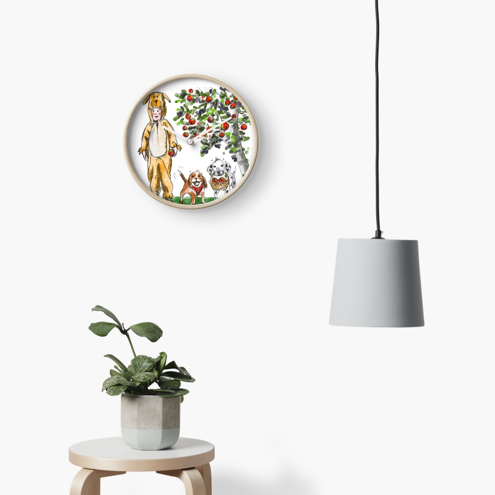 Apple lovers Clock