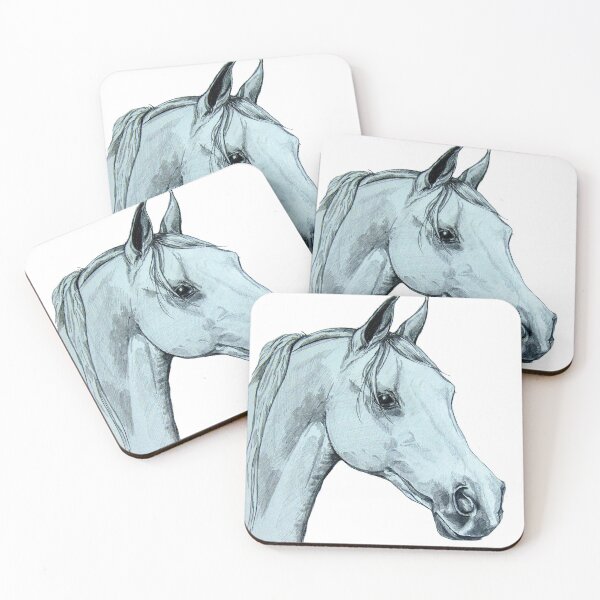 Item preview, Grey Arabian Horse designed and sold by michellelegrand.