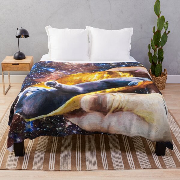 Item preview, Taco Cat in Space Painting designed and sold by DesignDLW.