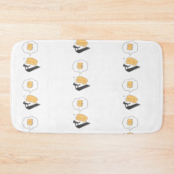 Item preview, Funnt toast sticker designed and sold by Miajeann.
