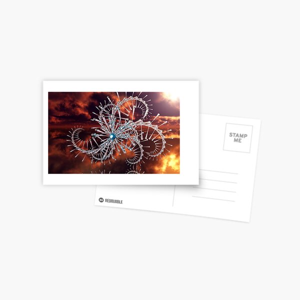 Sunset curves Postcard