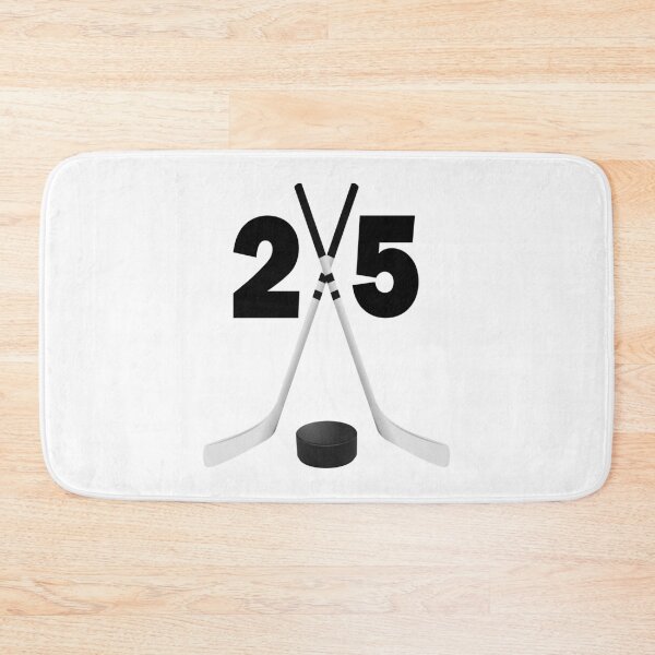 Item preview, Hockey number 25 - twenty five with sticks and disc designed and sold by AllShirts21.