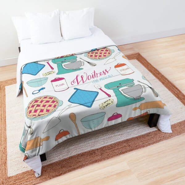 Waitress the Musical Pattern Comforter