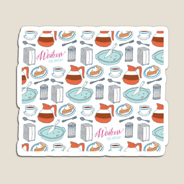 Item preview, Waitress the Musical Pattern designed and sold by nish3300.