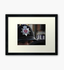 Helmet Framed Print