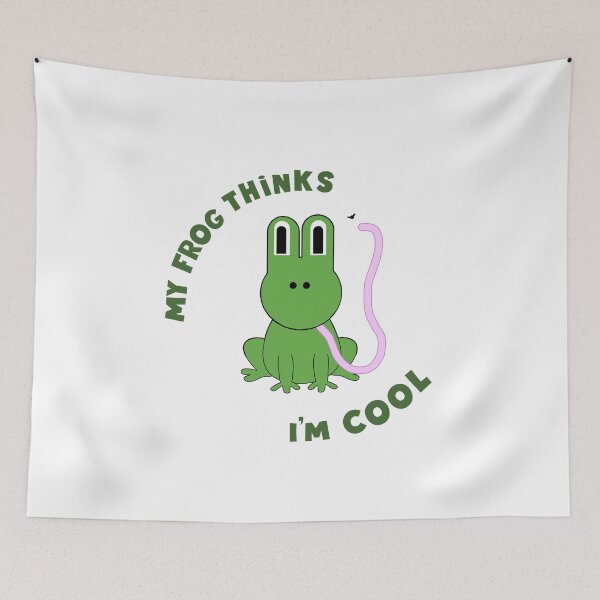 Item preview, My Frog Thinks I'm Cool  designed and sold by Ella's  Doodles And Designs.