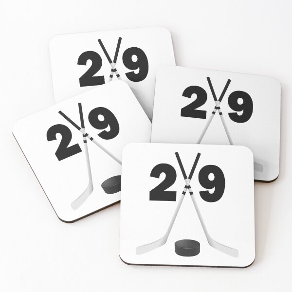 Item preview, Hockey number 29 - twenty nine with sticks and disc designed and sold by AllShirts21.