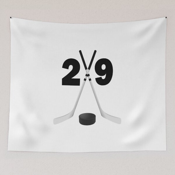 Item preview, Hockey number 29 - twenty nine with sticks and disc designed and sold by AllShirts21.