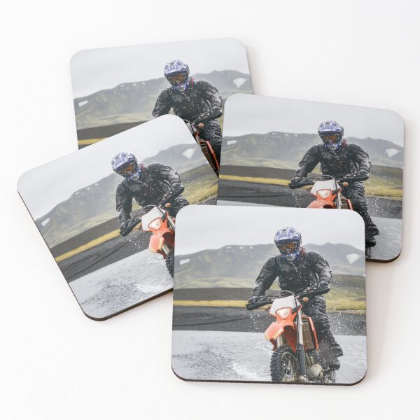 Item preview, Enduro  Dirt Bike Crossing a Stream designed and sold by Tim Thompson.