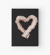 Bacon Heart Hardcover Journal