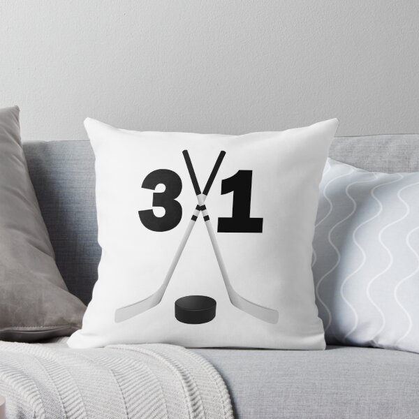 Item preview, Hockey number 31 - thirty one with sticks and disc designed and sold by AllShirts21.