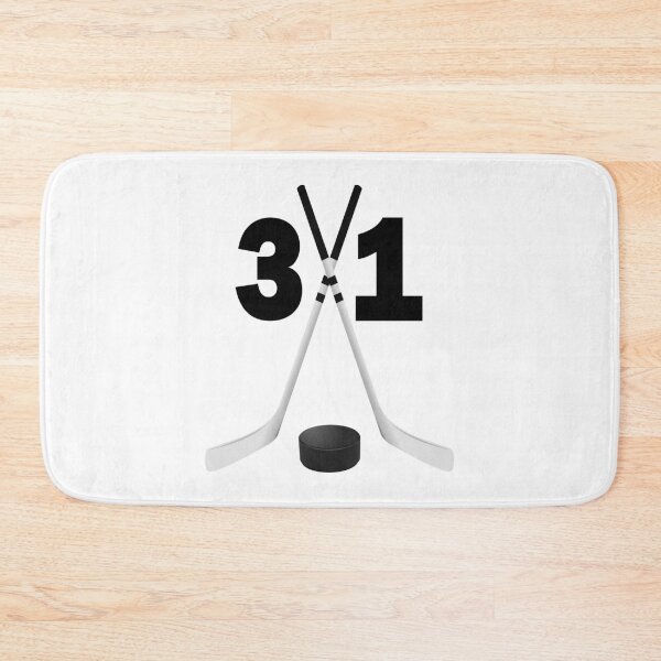 Item preview, Hockey number 31 - thirty one with sticks and disc designed and sold by AllShirts21.
