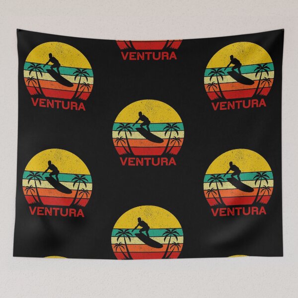 Item preview, Vintage Ventura Retro sunset Beach surfer | Ventura designed and sold by ETIndustries.