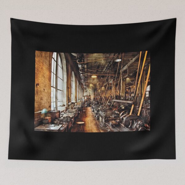 Item preview, Machinist - Machine Shop Circa 1900's designed and sold by Mike Savad Photography.