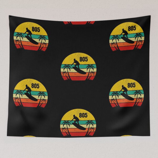 Item preview, Vintage Ventura Retro sunset Beach surfer | Ventura 805 designed and sold by ETIndustries.