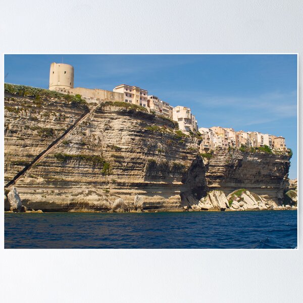 Bonifacio from the sea Poster