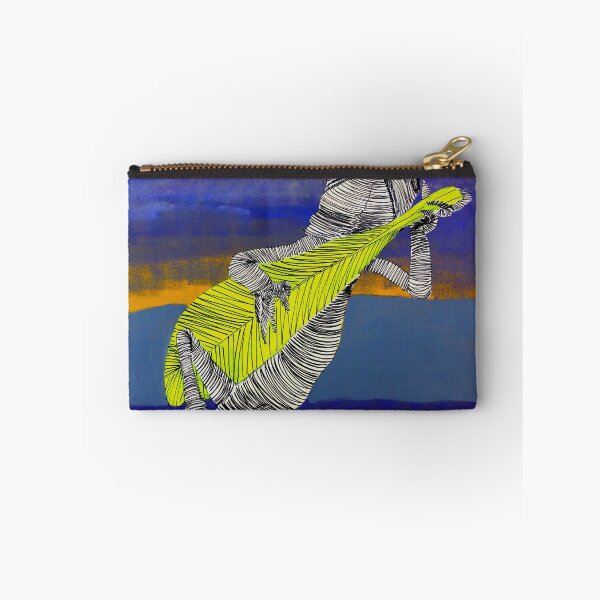 Item preview, Gecko Climbing a Leaf By ArtGuru 9300 - Acrylic On Paper designed and sold by Art Guru.