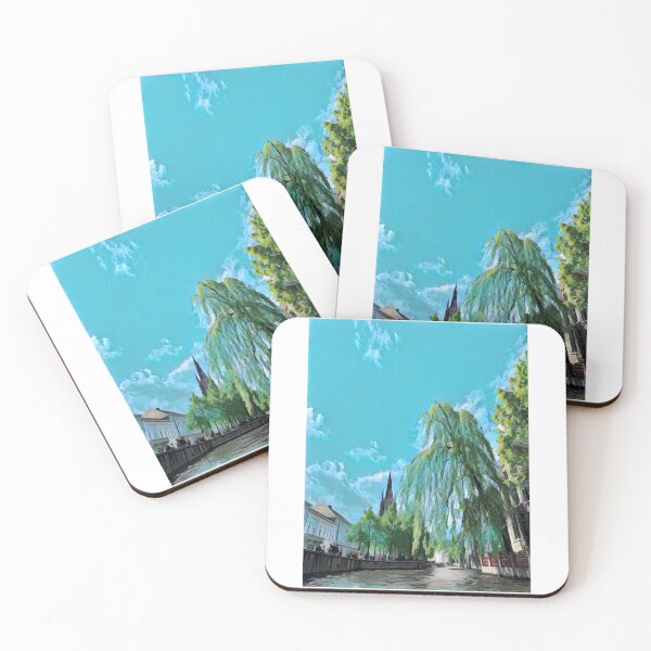 Item preview, brugge canal designed and sold by matzoballsoup.
