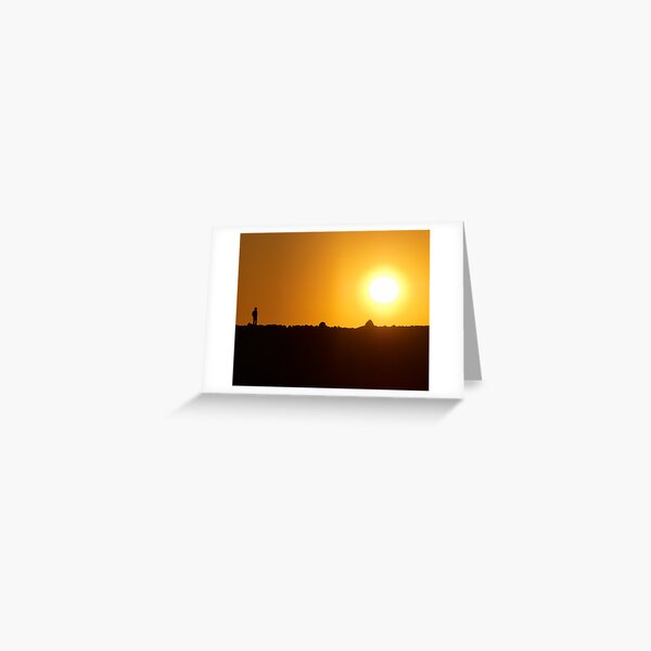 Parting shot Greeting Card