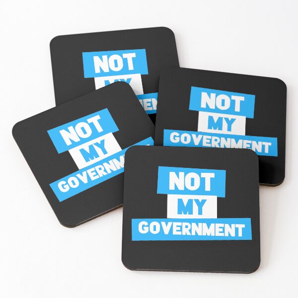 Item preview, Not My Government designed and sold by RainbowPandas.