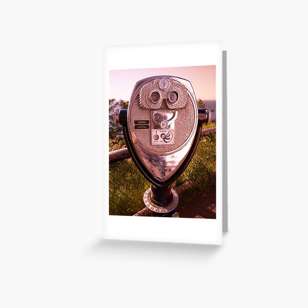 Stay back! Greeting Card