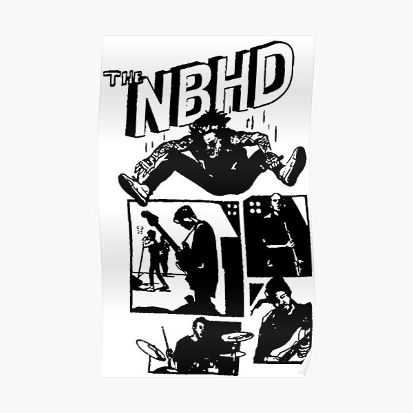 THE NBHD - Comic Poster