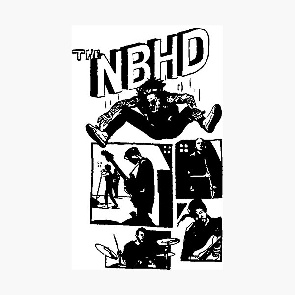 THE NBHD - Comic Photographic Print
