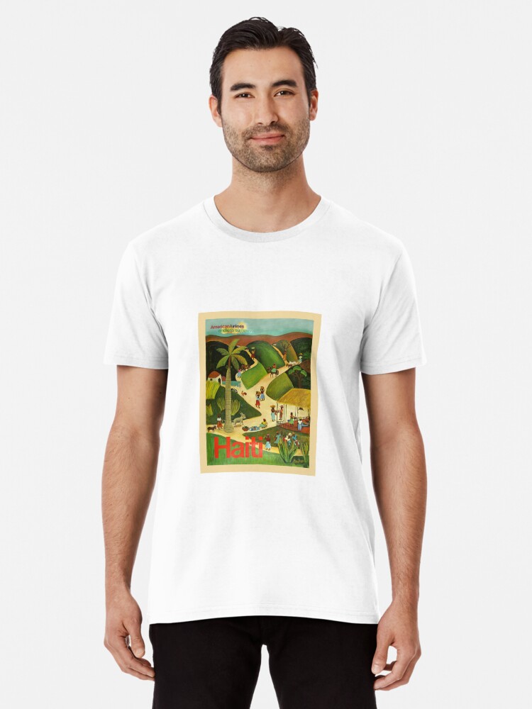 Vintage Travel Haiti 2 | Premium T-Shirt