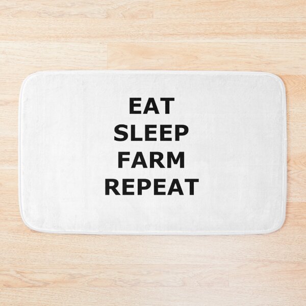 Item preview, EAT SLEEP FARM REPEAT Farming Agriculture T-shirt designed and sold by Dan4220.