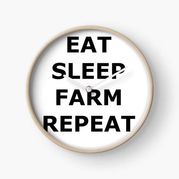 Item preview, EAT SLEEP FARM REPEAT Farming Agriculture T-shirt designed and sold by Dan4220.